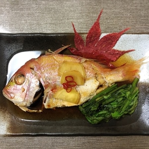 お店屋さんみたいな甘じょっぱ～い煮魚ができました